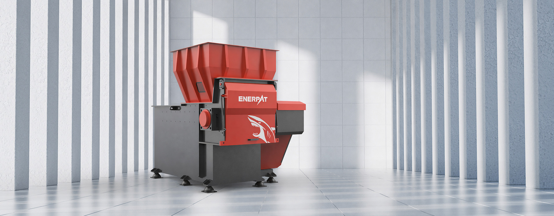 Enerpat Single Shaft Shredder-banner