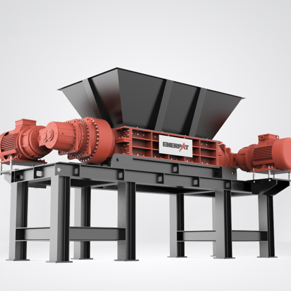 double shaft shredder