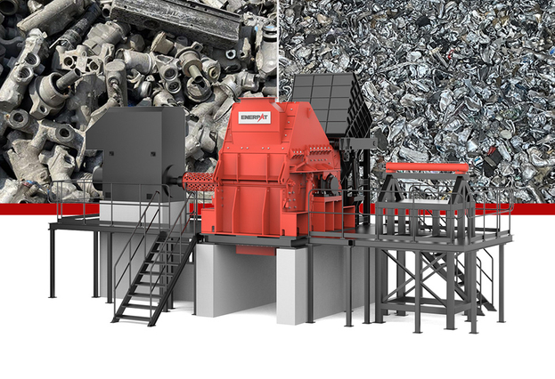 ENERPAT Hammer Mill Steel Shredder for Sale