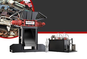 Hydraulic Double Shaft Car Shredder Machine Price