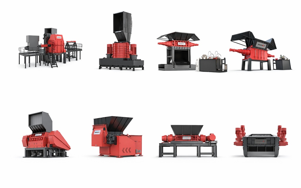 type of enerpats Shredder Scrap Metal
