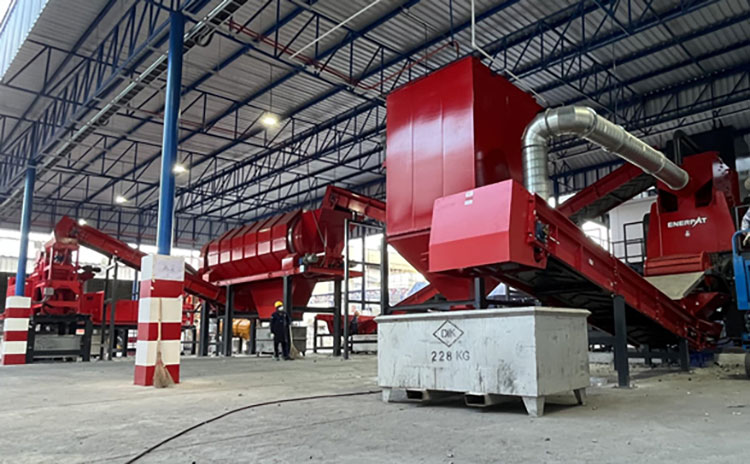 ENERPAT E-Waste Recycling Line