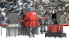 ENERPAT Hammer Mill Scrap Metal Shredder for Car Body, Household Appliances