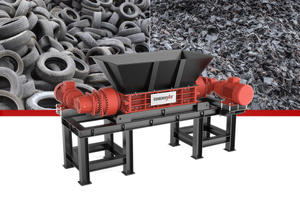 ENERPAT Dual-Shaft Rubber Shredder