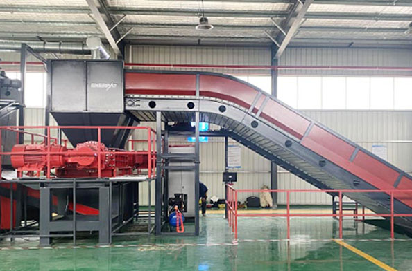 Malaysia's well-known machinery manufacturer introduced the ENERPAT Used Oil Filter Recycling Line successfully