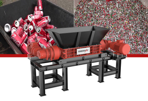 ENERPAT MSB-E2600 Double Shaft Alu Shredder Factory